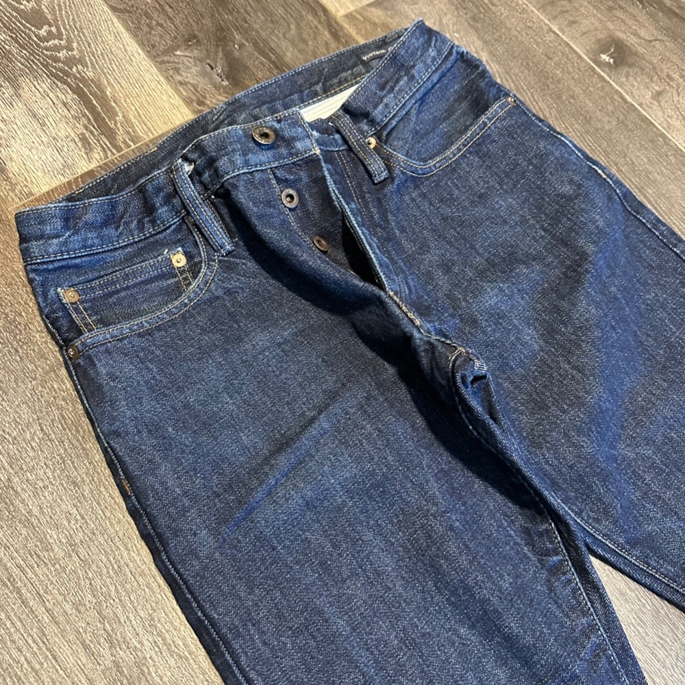 Rugby Ralph Lauren Vintage Slim Jeans 30 x 30 Dark Wash Blue - Picture 2 of 9
